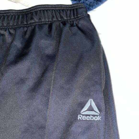 Reebok big ma  Jogger Sweatpants Black & Blue size XXXL drawstring pants - Picture 3 of 3